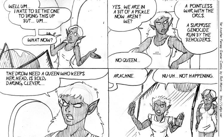 Coup d'Drow Comic #2157