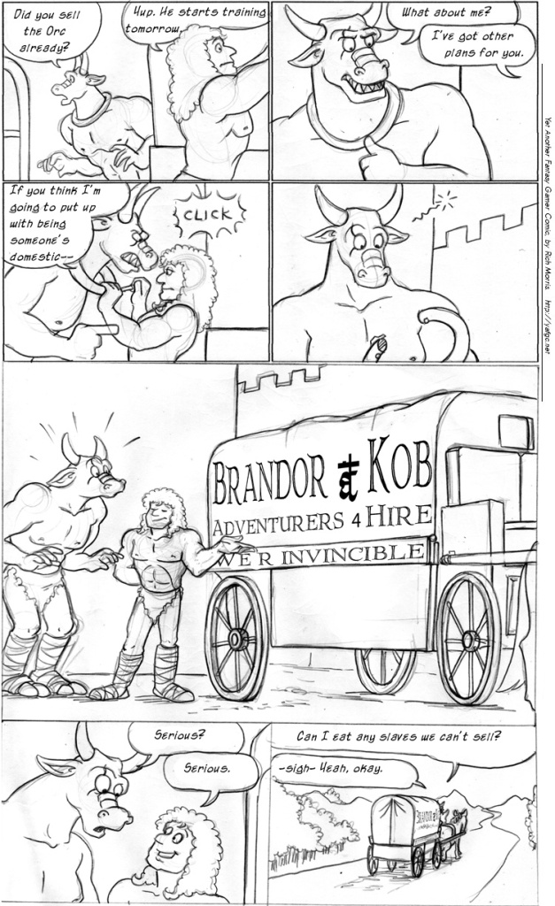 2499 Brandors Plan | Yet Another Fantasy Gamer Comic