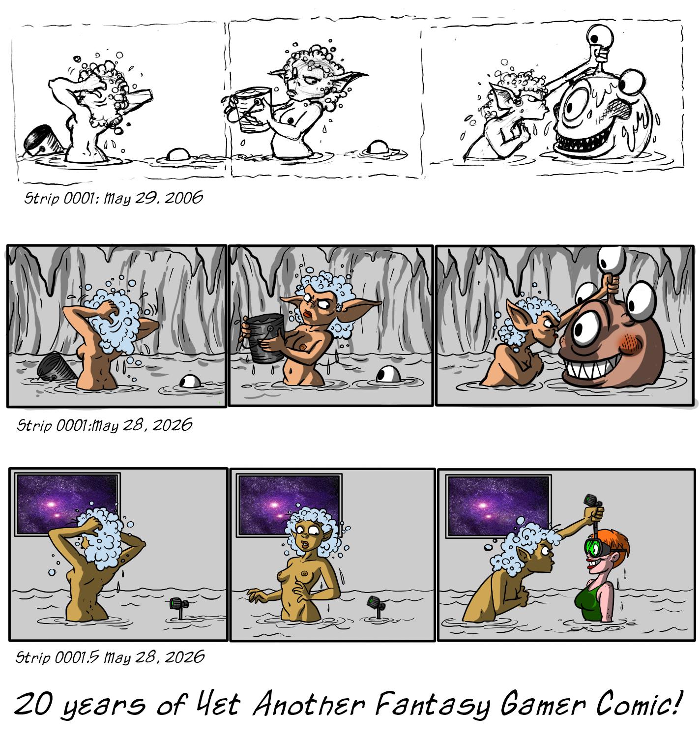 20 YEARS OF YET ANOTHER FANTASY GAMER COMIC!!!!